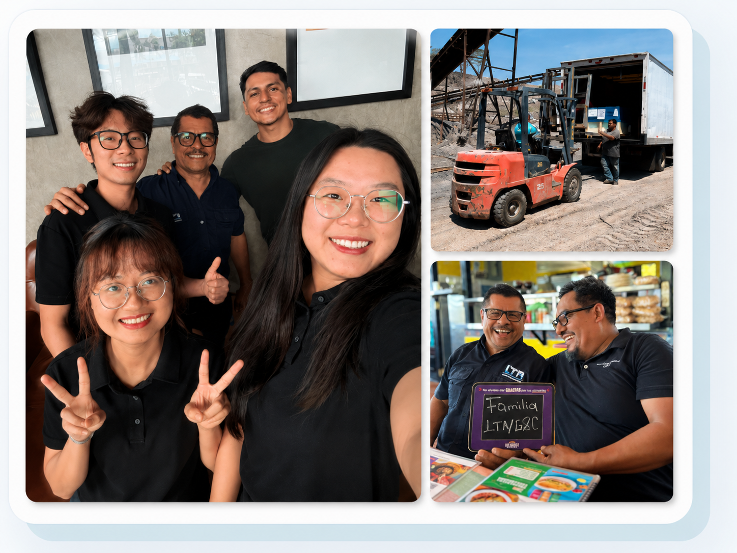LTA team and real import operations in El Salvador
